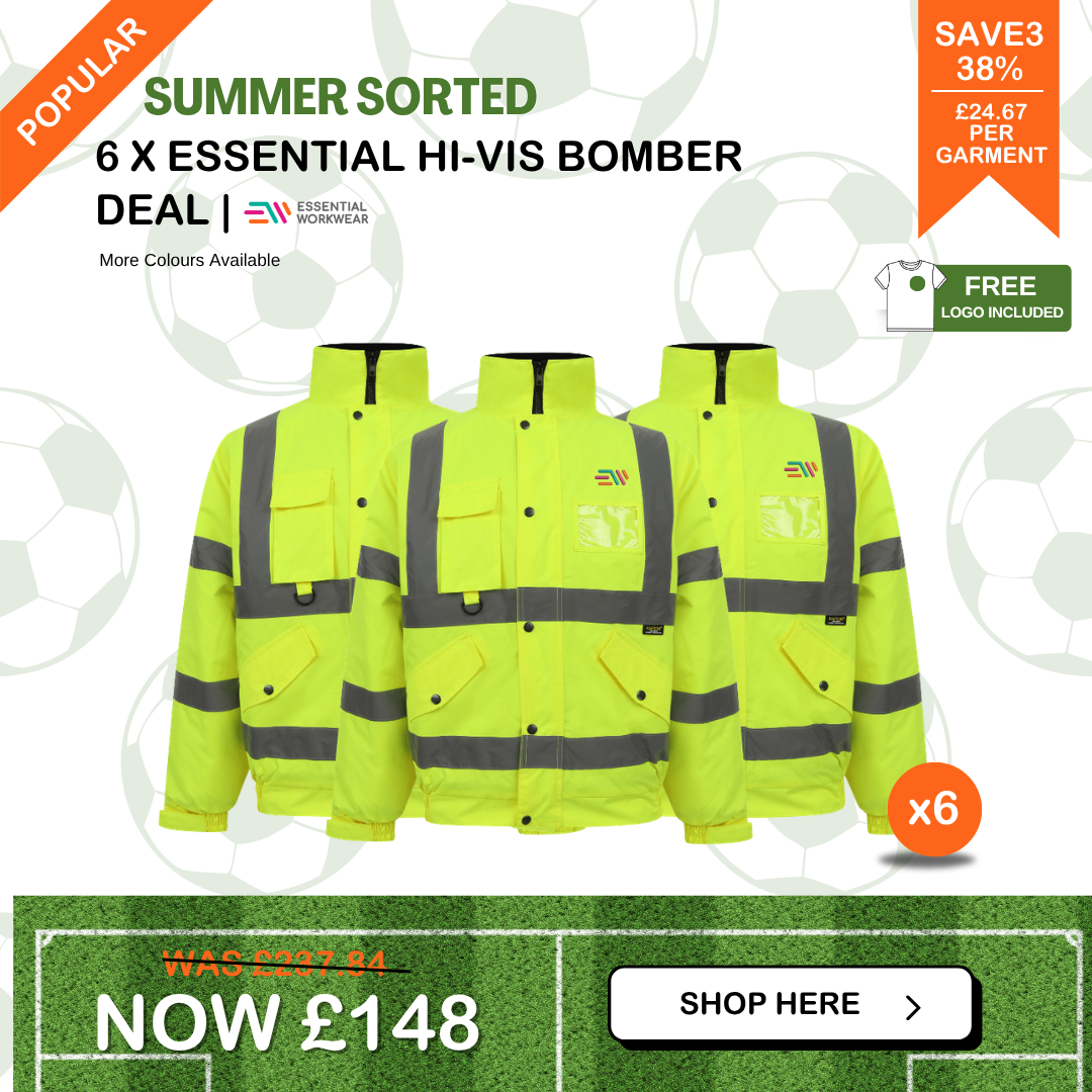 6 x Essential Hi-Vis Bomber Deal