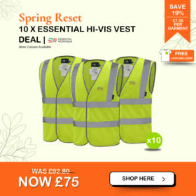 10 x Essential Kapton Hi-Vis Vest Deal