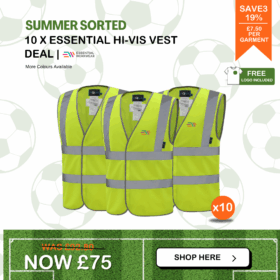 10 x Essential Kapton Hi-Vis Vest Deal
