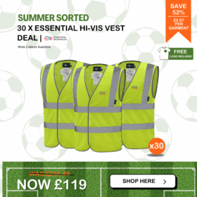 30 x Essential Kapton Hi-Vis Vest Deal