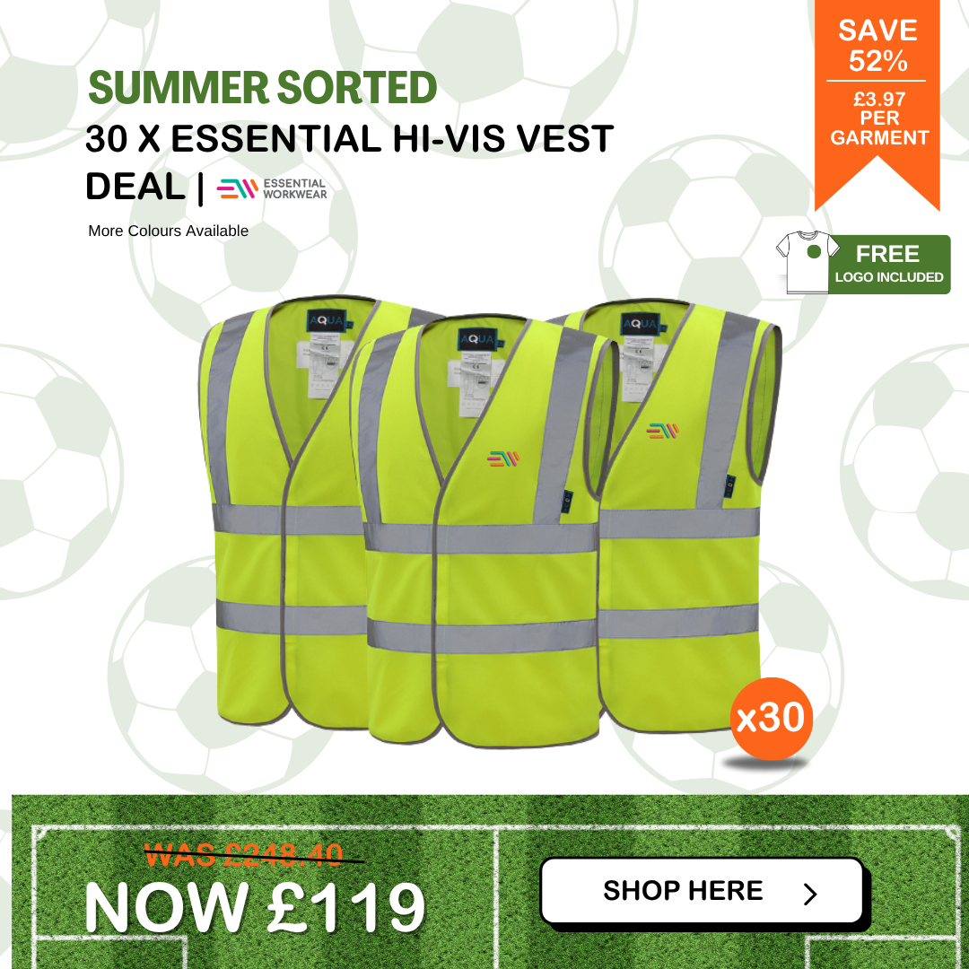 30 x Essential Kapton Hi-Vis Vest Deal