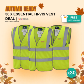 30 x Essential Kapton Hi-Vis Vest Deal