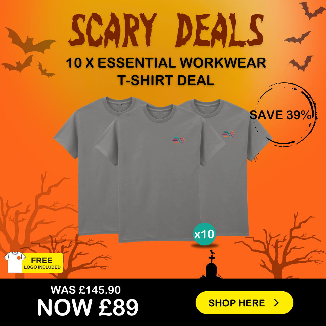 Deals & Bundles 12 workwear t-shirt deal