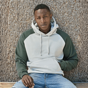 Tee Jays UNLABELED two-tone hooded sweatshirt