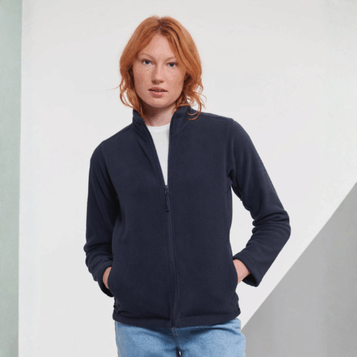 Russell Athletic Women's full-zip outdoor fleece
