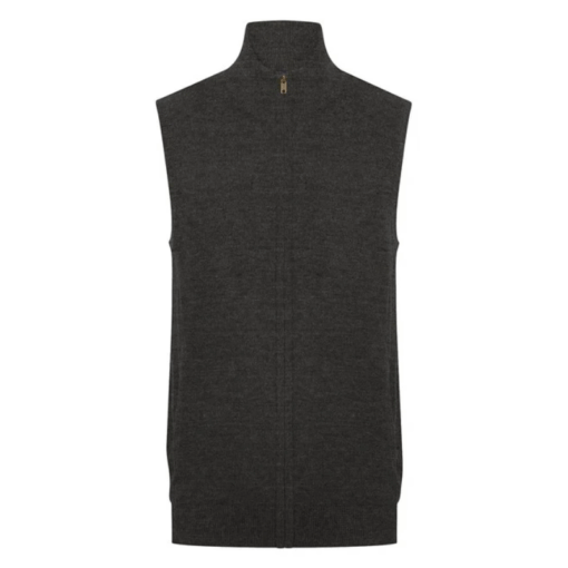 Henbury Sleeveless zip-through jumper 4 Henbury Sleeveless zip-through jumper
