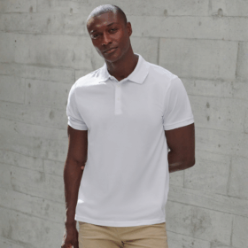 Henbury Recycled polyester polo shirt