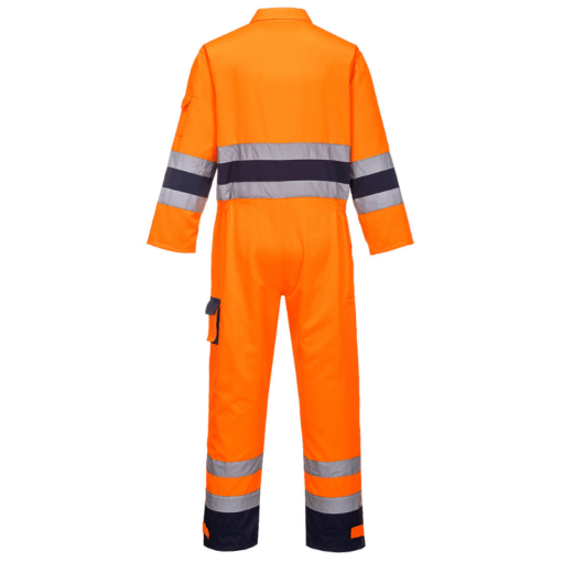Portwest Nantes Hi-Vis Contrast Work Coverall 2 Portwest Nantes Hi-Vis Contrast Work Coverall