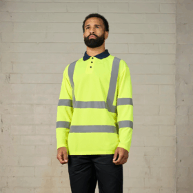 Pro RTX High visibility long sleeve polo