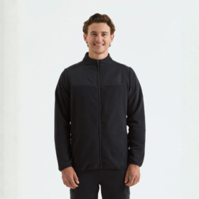 ‘Agility’ men’s panelled fleece jacket