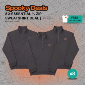 8 x 1/4 Zip Sweatshirt Deal