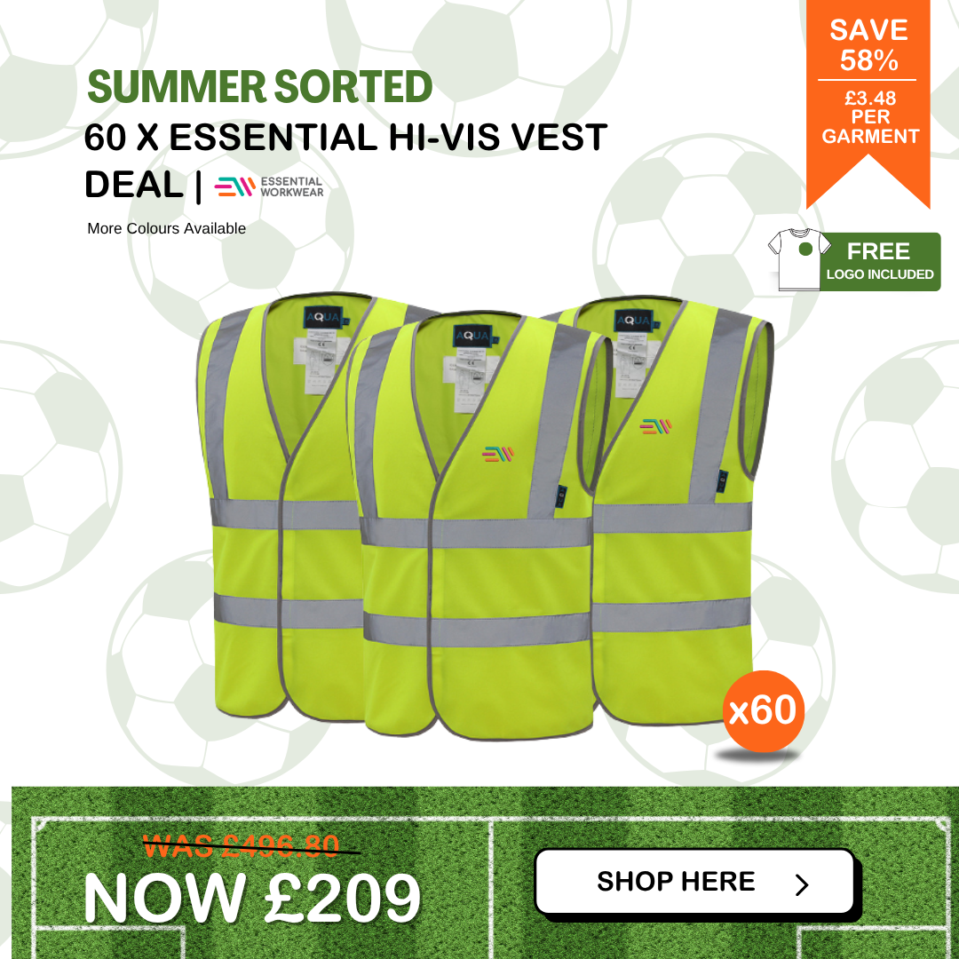 60 x Essential Kapton Hi-Vis Vest Deal