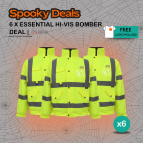 6 x Essential Hi-Vis Bomber Deal