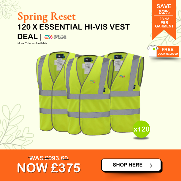 120 x hi-vis vest deal