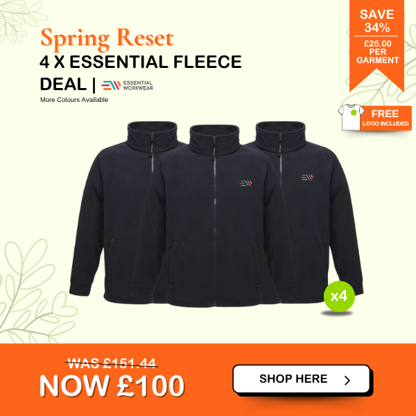 4 x essential fleece deal