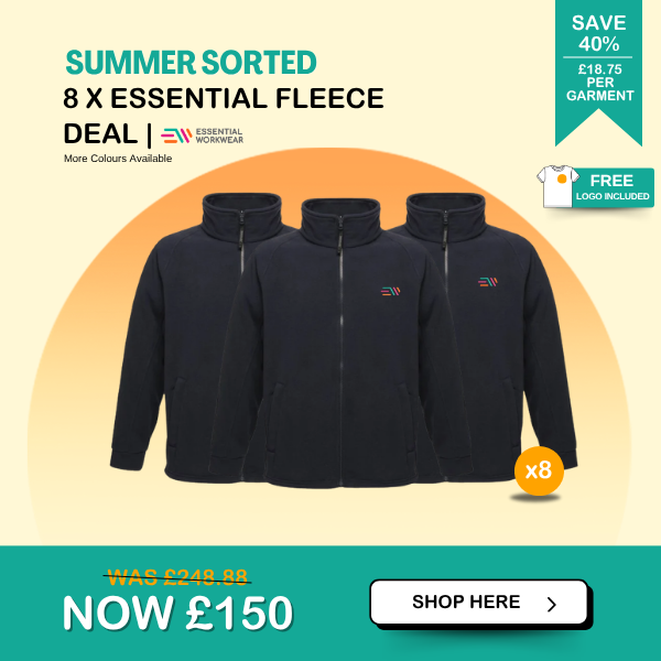 8 x essential fleece deal