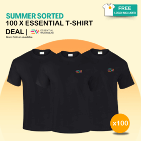 100 x Essential T-Shirts Deal
