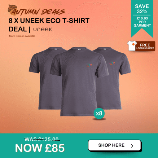Uneek eco t-shirt deal