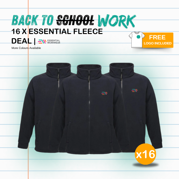 16 x Essential Fleece Deal 1 16 x Essential Fleece Deal