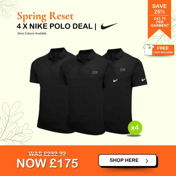 4 x nike polo shirt deal