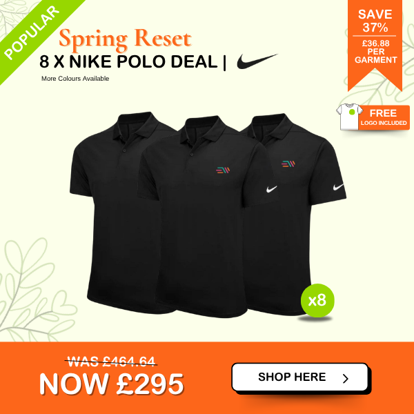 8 x nike polo shirt deal
