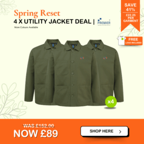 4 x Premier Utility Jacket Deal