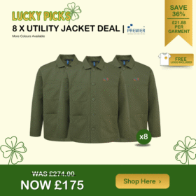 8 x Premier Utility Jacket Deal