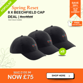 8 x Beechfield Cap Deal