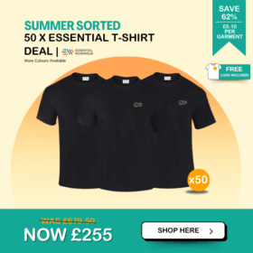 50 x Essential T-Shirts Deal