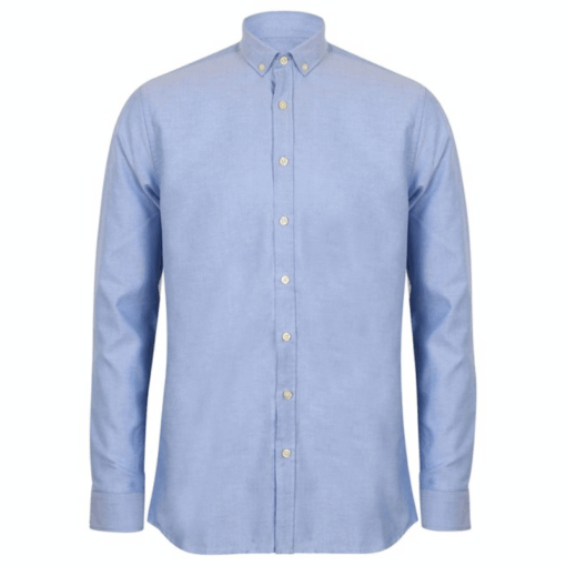 Henbury Modern long sleeve Oxford shirt 3 Henbury Modern long sleeve Oxford shirt