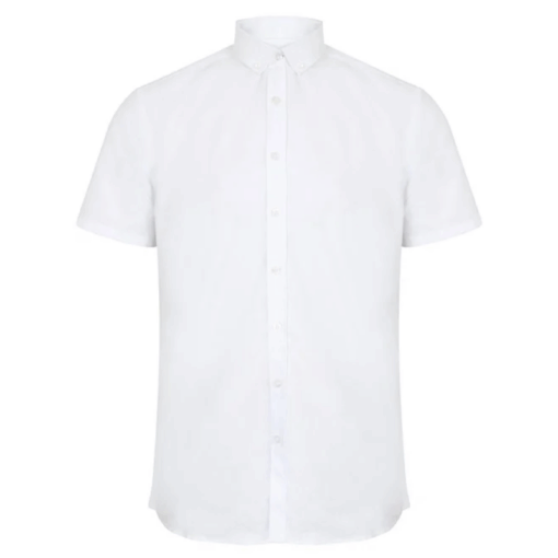 Henbury Modern short sleeve Oxford shirt 3 Henbury Modern short sleeve Oxford shirt