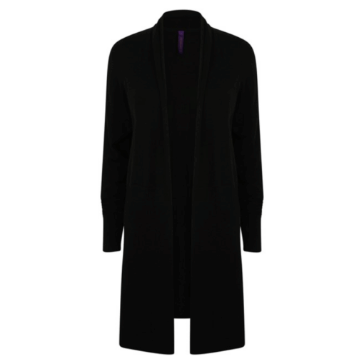Henbury Women's longline open cardigan 4 Henbury Women's longline open cardigan