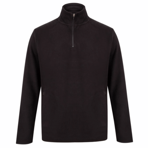 Henbury quarter-zip microfleece jacket
