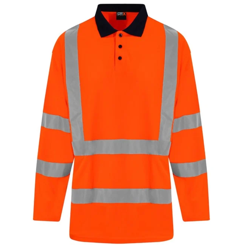 Pro RTX High visibility long sleeve polo