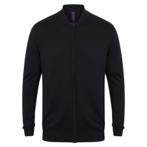 Henbury Unisex zip-through cardigan 3 Henbury Unisex zip-through cardigan