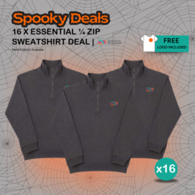 16 x 1/4 Zip Sweatshirt Deal