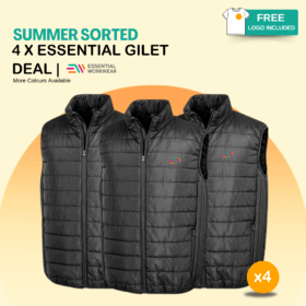 4 x Essential Workwear Gilet Deal
