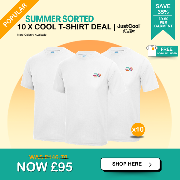 10 x Cool T-shirt deal