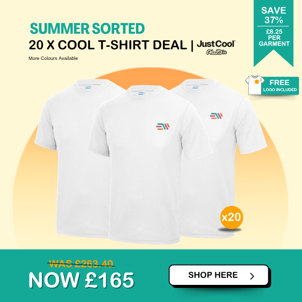 20 x cool t-shirts