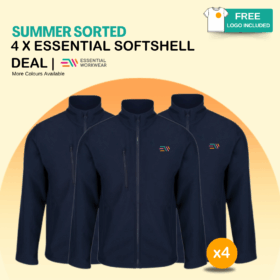 4 x Essential Workwear Softshell Deal