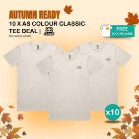 10 x AS Colour Classic T-Shirt Deal