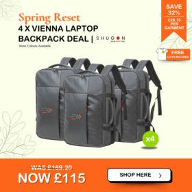 4 x Vienna Laptop Backpack Deal