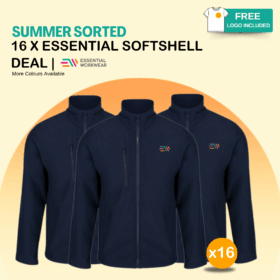 16 x Essential Softshell Jacket Deal