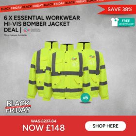 6 x Essential Hi-Vis Bomber Jacket Deal