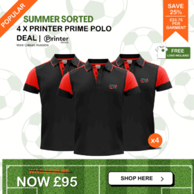 4 x Printer Prime Polo Deal