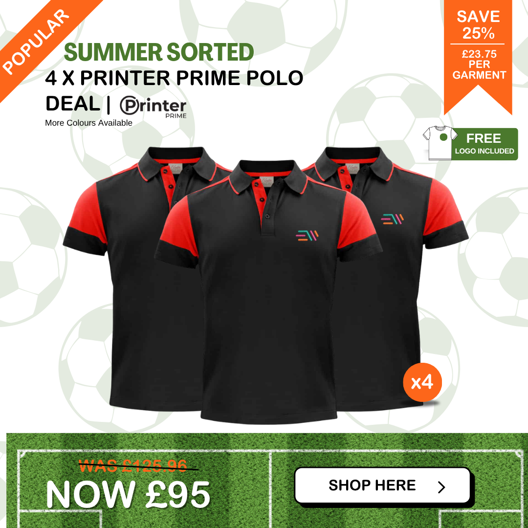 4 x Printer Prime Polo Deal
