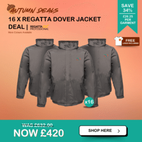 16 x Regatta Dover Jacket Deal