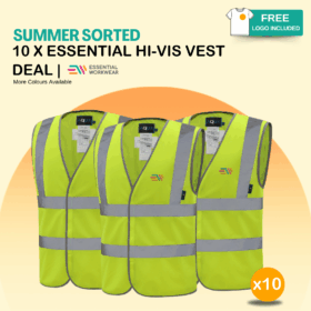 10 x Essential Kapton Hi-Vis Vest Deal