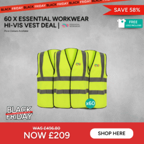 60 x EWW Kapton Hi-Vis Vest Deal