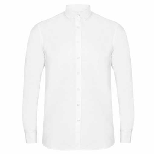Henbury Modern long sleeve Oxford shirt 4 Henbury Modern long sleeve Oxford shirt